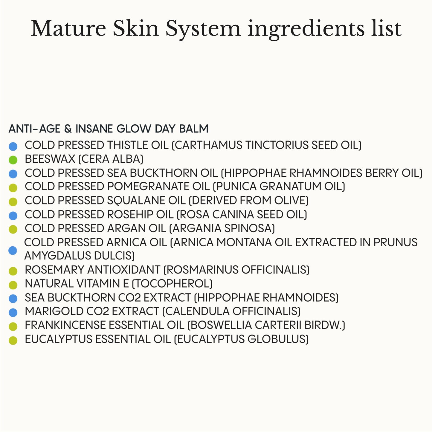 La gamme complète anti-âge naturel - FROYA ORGANICS