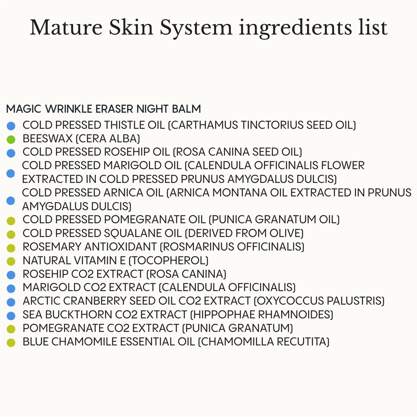 La gamme complète anti-âge naturel - FROYA ORGANICS