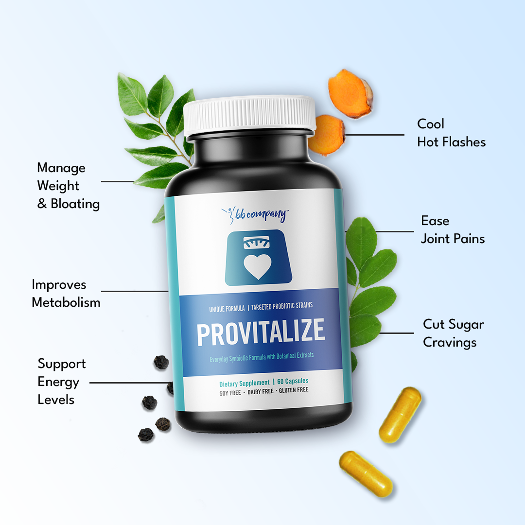Meilleur probiotique naturel pour la ménopause-Provitalize