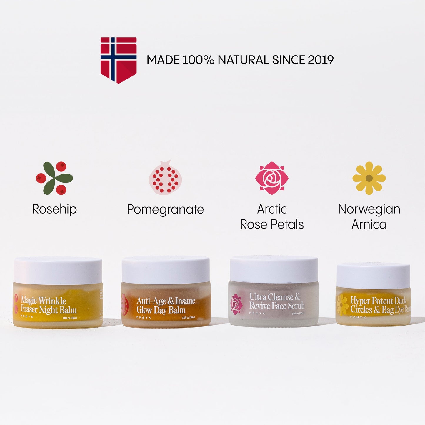 La gamme complète anti-âge naturel - FROYA ORGANICS